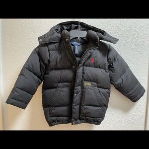 Polo Ralph Lauren down jacket coat puffers 3T 60%down 40% waterfowl EUC